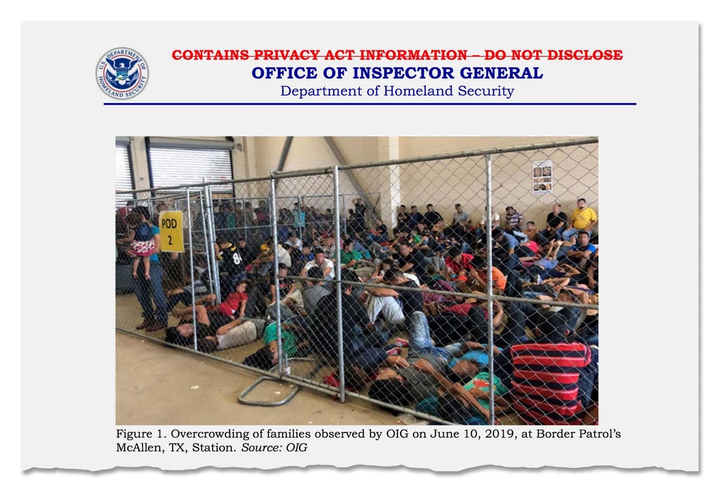 Overcrowding at border detention centers